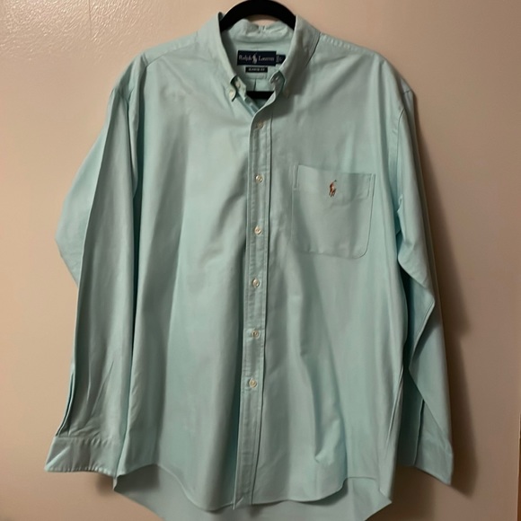 Ralph Lauren Men’s Classic Fit Button Front Shirt - Picture 1 of 4